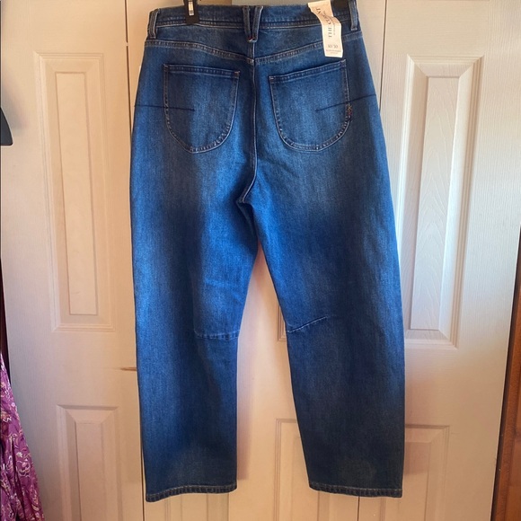 Scotch & Soda NWT THE CURRENT High Rise Barrel Leg Button Fly Denim Jeans 10/30 - Picture 5 of 16